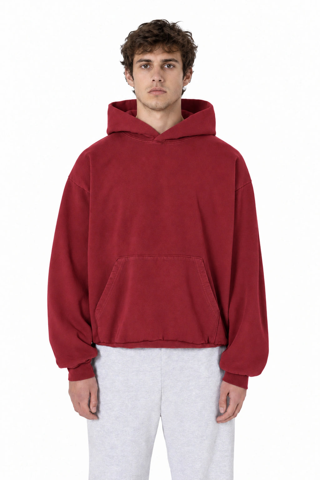 Red Heavyweight Hoodie